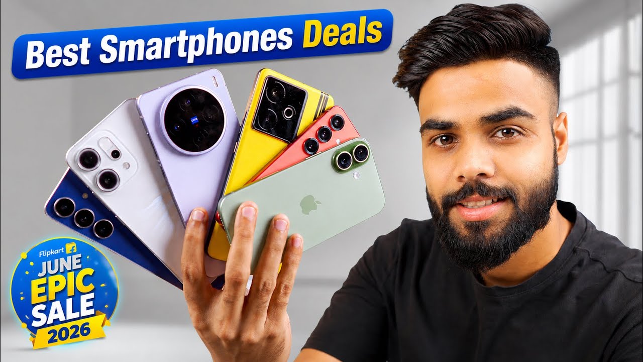 Best Smartphone Deals in Flipkart June Epic Sale 2026! 🚨