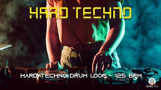 Hard techno drums Loop - 125 BPM