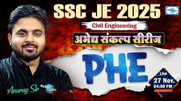 PHE ll अभेद्य संकल्प सीरीज ll SSC JE 2025 ll Marathon  #environmental  #oneshot #civilengineering