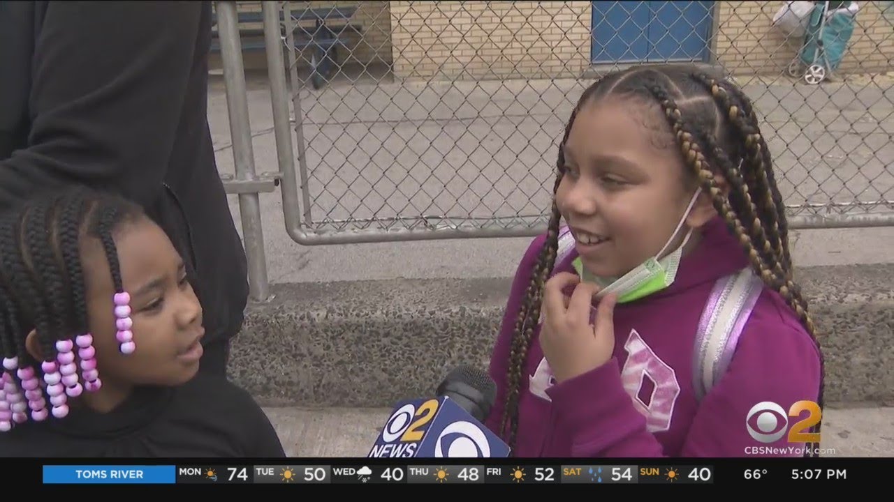 New York City schools roll back indoor mask mandate - YouTube