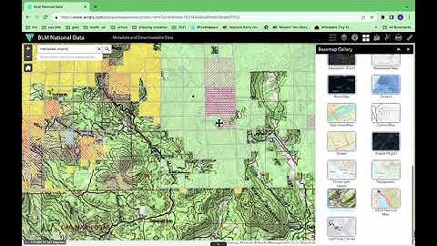 Where to find gold- Gold maps, current claims, open areas to claim, history of where it