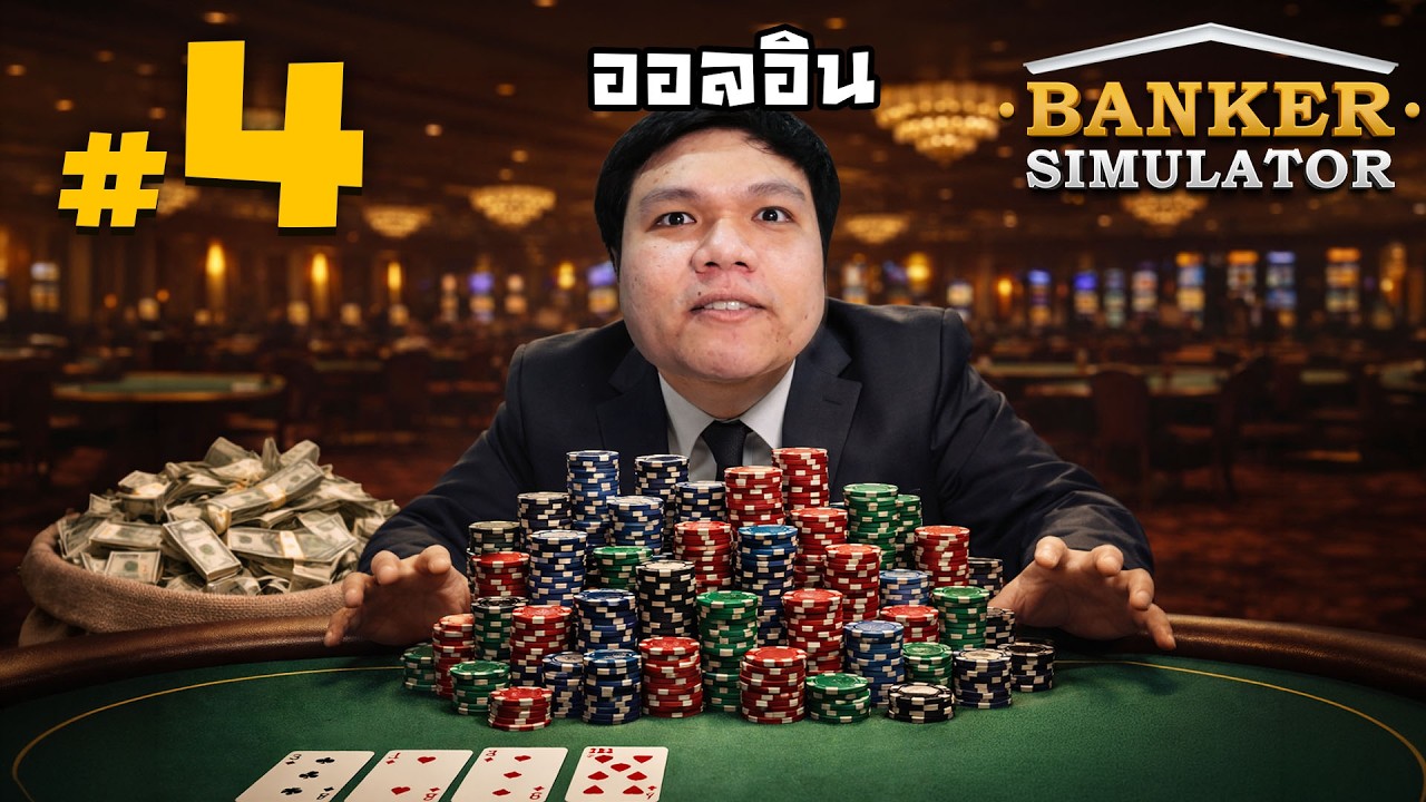 เหม็นขอเดิมพัน " ออลอิน " พลิกชีวิต! #4 | BANKER SIMULATOR