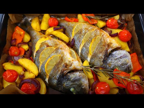 Video: Wie Man Wolfsbarschfisch Im Ofen Kocht