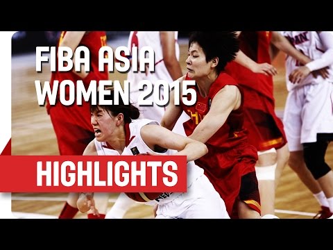 Japan v China - Game Highlights - Final - 2015 FIBA Asia Women’s Championship