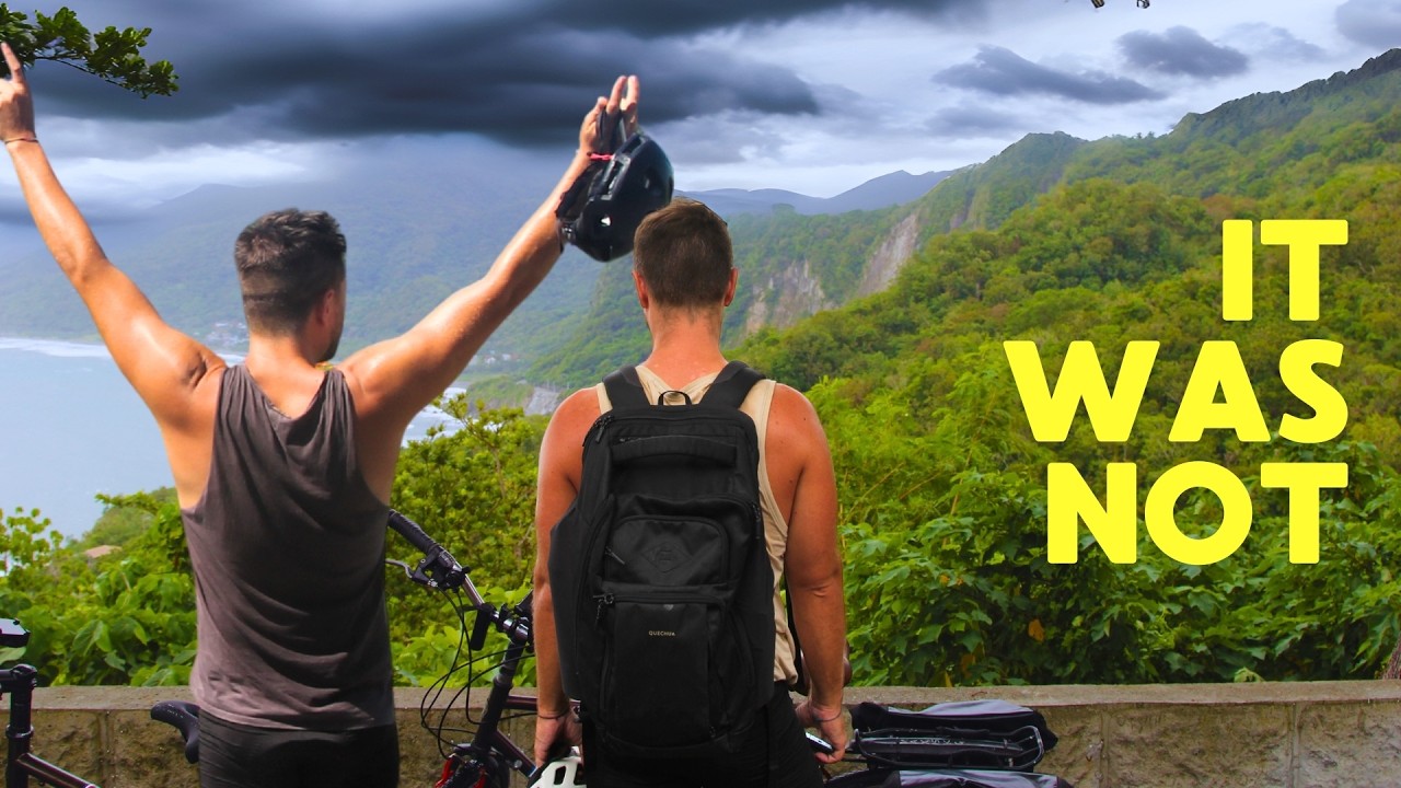 Мы думали, что путешествовать на велосипедах по Тайваню будет легко 🇹🇼 (финал)