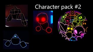 Character Pack 2 Showcase ( Roblox: Databrawl RP )