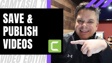 Camtasia Tutorial - How To Save Camtasia Videos As Mp4