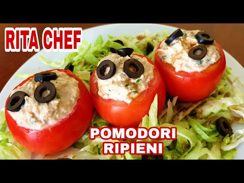 Video: Pomodori Ripieni Di Feta Sott'aceto