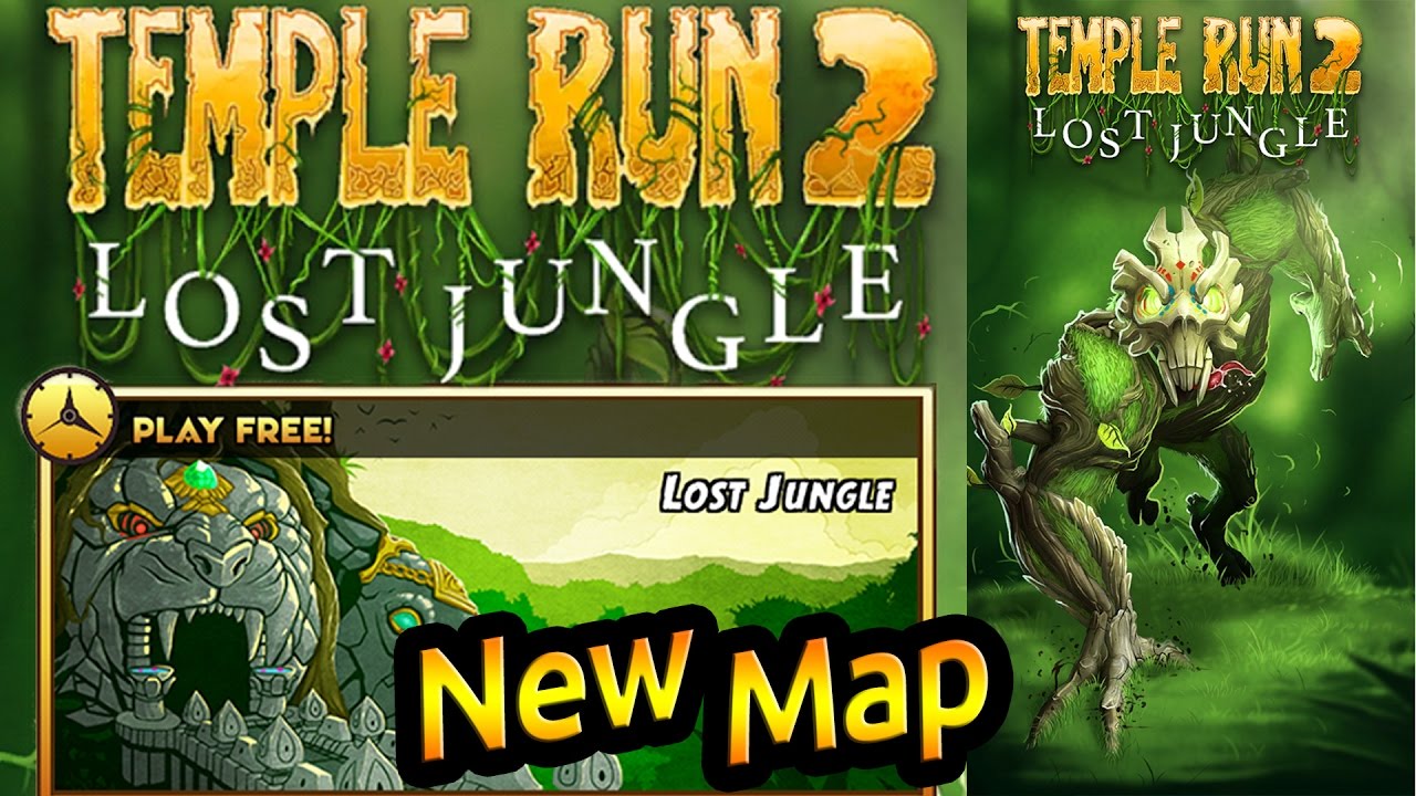 Temple Run - 2 Gameplay, forest, cliff