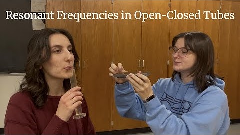 Resonant Frequencies in Open-Closed Tubes