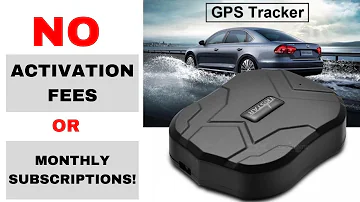 Are there any GPS trackers without monthly fees?
