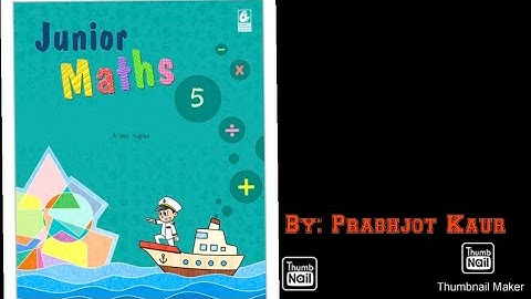 Class V Junior Maths ch- 4,Ex- 4B , Q- 4 by Prabhjot kaur