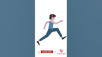 Running Woman Animation | Character Animation | #shorts