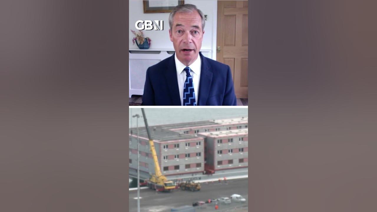 Nigel Farage: Migrant barge a ‘recipe for disaster’ #MigrantBarge #MigrantCrisis #Farage #GBNews