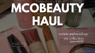 MCOBEAUTY HAUL - review and stock up my collection