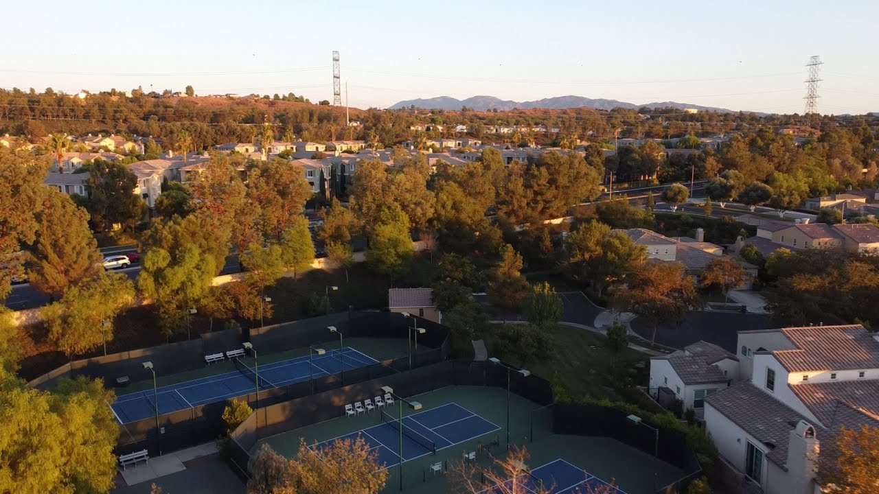SANTA CLARITA, VALENCIA, CALIFORNIA, DJI Mini 2 drone views