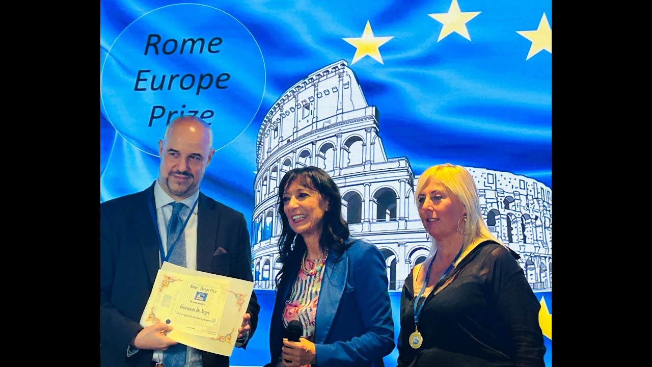 Giovanni De Negri, direttore di Eurocomunicazione tra i premiati del Rome-Europe Prize