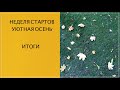 Неделя стартов "Уютная осень", итоги.