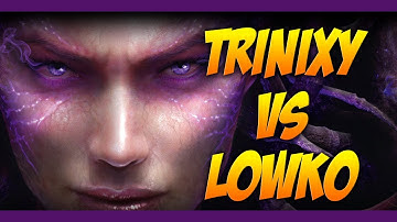 Heart of the Swarm Beta - Lowko versus TriniXY (Top Grandmaster Protoss)  - StarCraft II