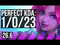 NAMI & Jinx vs SORAKA & Sivir (SUP) | Perfect KDA: 1/0/23 | BR Grandmaster | 26.6