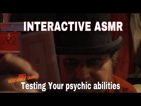 Interactive #ASMR Testing your psychic abilities