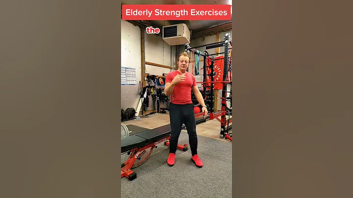 Top 3 strength exercise for the elderly! Strength training for elderly and geriatric population! #el
