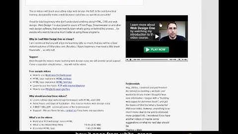 Dreamweaver CS3 Closed Captioned - Inserting Images Part 1