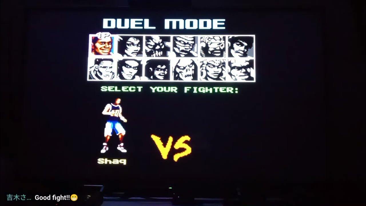 Live of SEGA fighting game ShaqFu and Sega Dreamcast Dynamite Cop