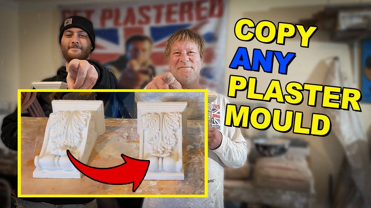 Как скопировать любую гипсовую форму/форму из резины (пошагово)