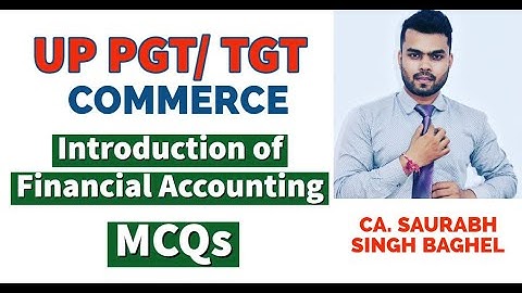 UP PGT/TGT (COMMERCE ) || FINANCIAL ACCOUNTING MCQ (PART 2) || ACCOUNTING MCQs || #UPPGT #UPTGT