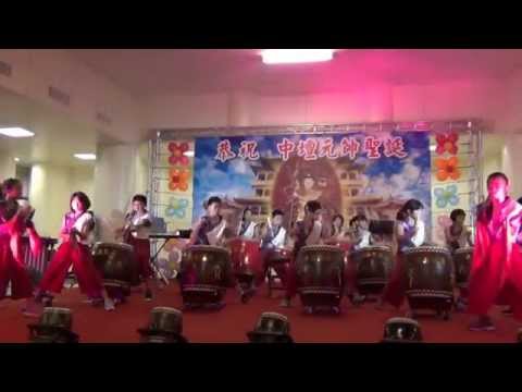 1031002興安鼓舞擊樂團慈玄宮演出-醒獅鑼鼓