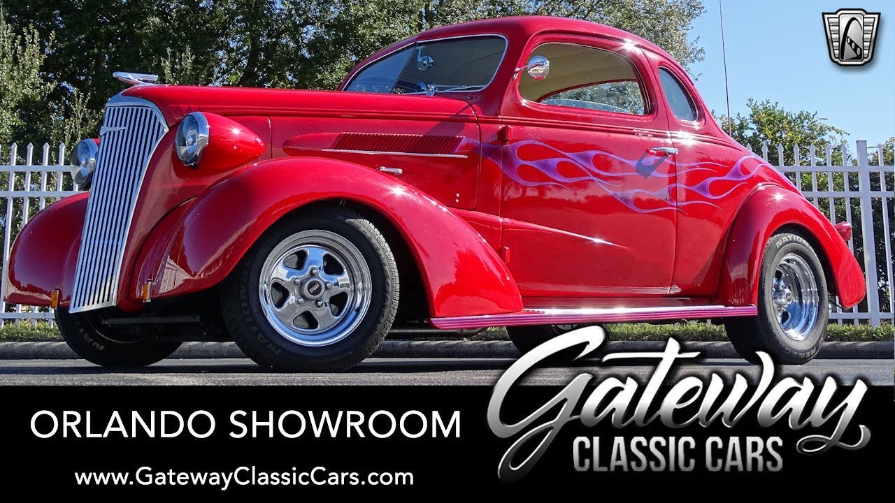 1937 Chevrolet Coupe Gateway Classic Cars Orlando 1568 YouTube