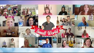 It's A Small World - A Sing-Along Around The World!