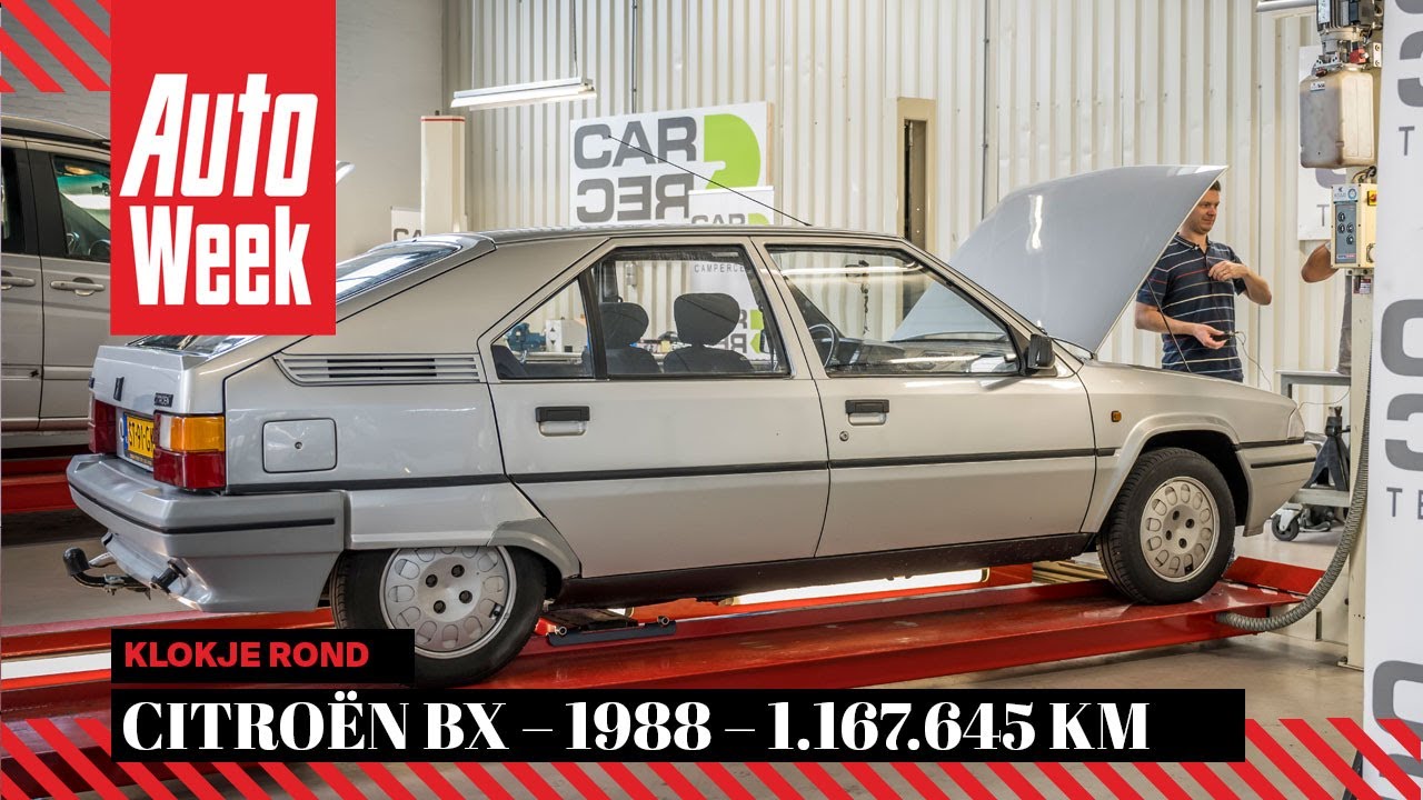 Citroën BX 14E – 1988 – 1.167.645 km - Klokje Rond