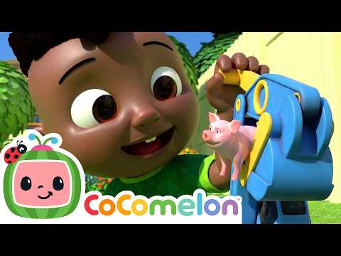 Excavator Pig | Play Time with Cody and JJ! | CoComelon Songs for Kids & Nursery Rhymes