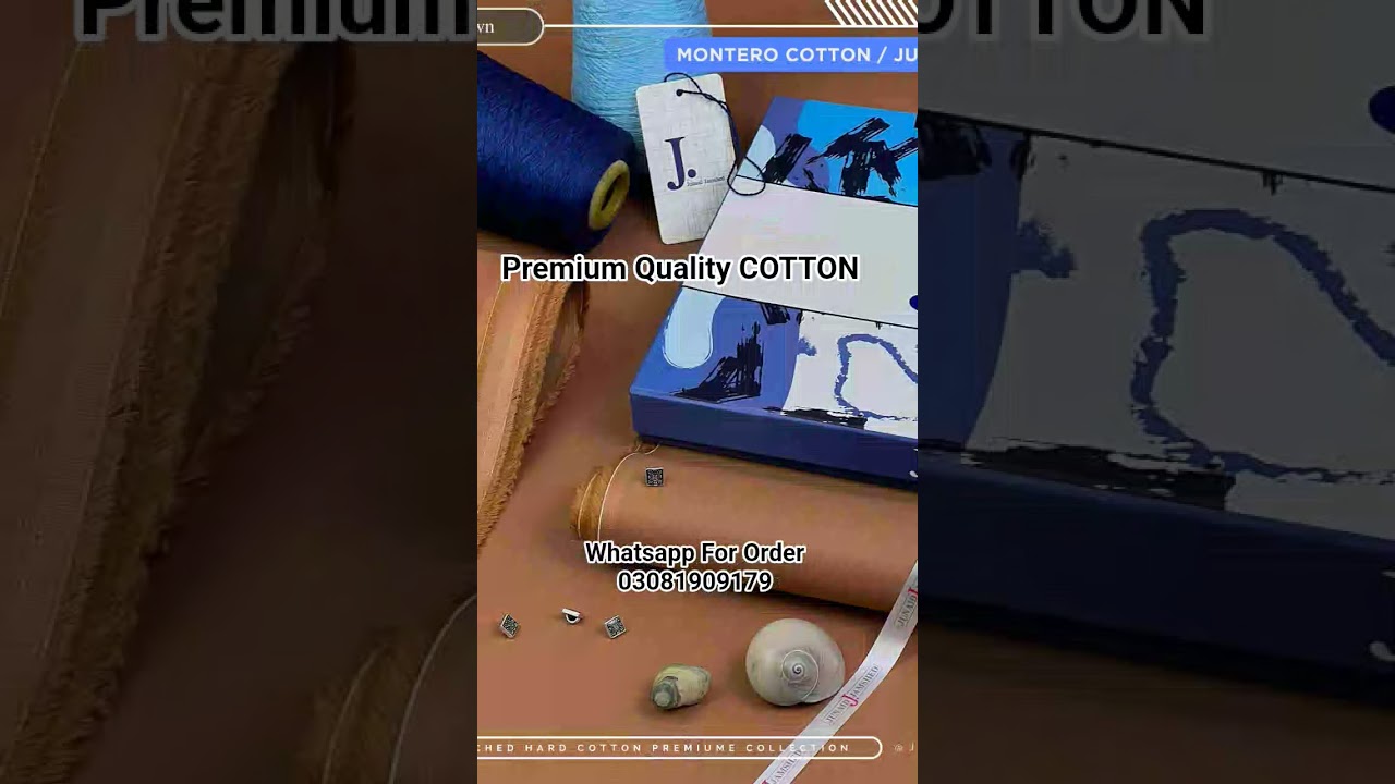 MONTERO  Premium Quality Gents wear Cotton Unstitched by J.