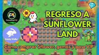¡REGRESO A SUNFLOWER LAND! 🌻 Tutorial Rabby Wallet, Compra de $FLOWER y Acceso VIP