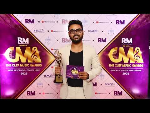 Swapneel Jaiswal Wins Best Regional Song/Album (Chhattisgarhi) | Handa | Clef Music Awards 2025