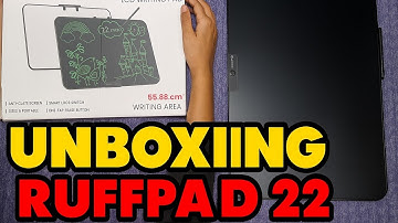 Portronics Ruffpad 22 Unboxing & Review – India’s BIGGEST LCD Writing Pad?