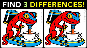 🌟Challenge Accepted! Spot 3 Tricky Differences If You Can!🔥【#409 Brain Game Challenge】