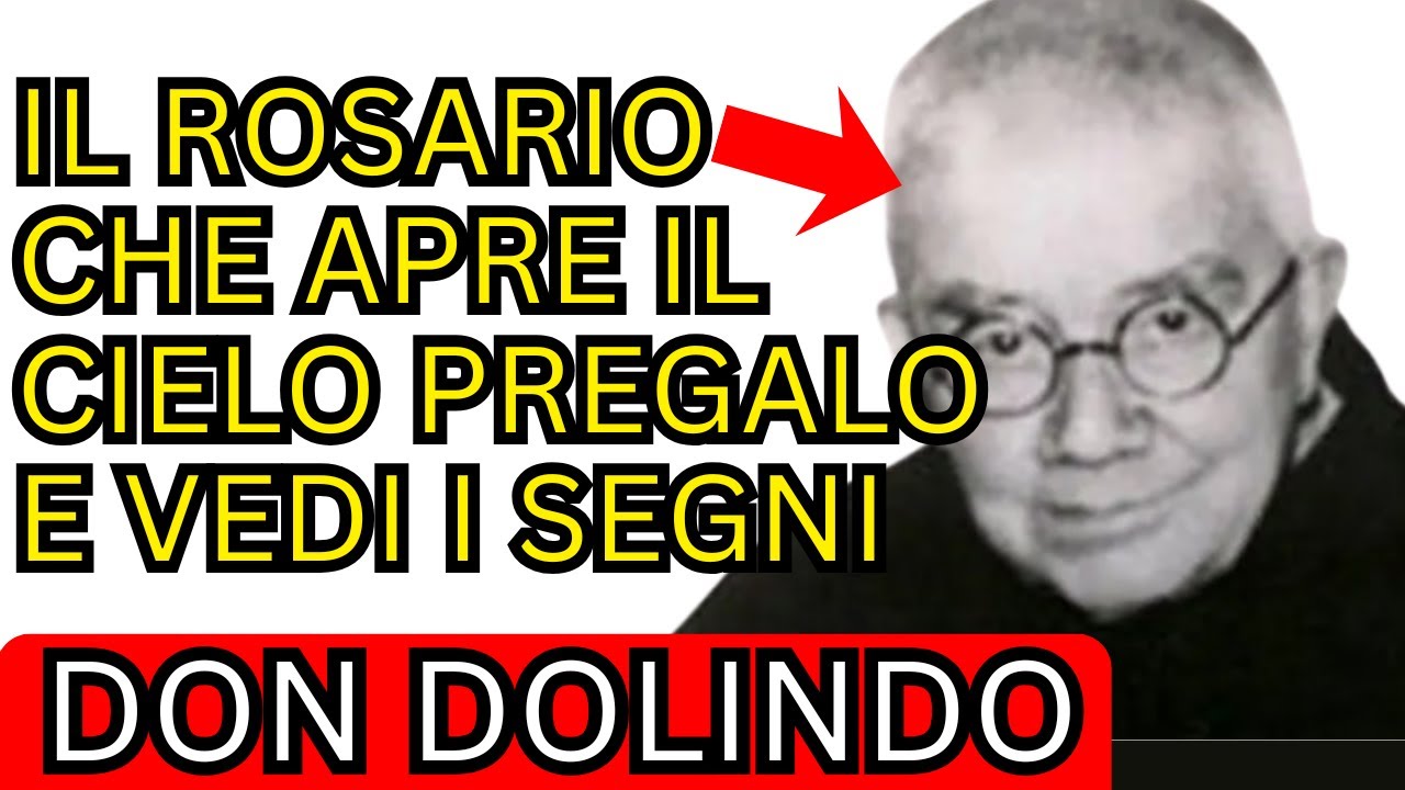 🚨 IL ROSARIO CHE APRE IL CIELO RECITALO E ASSISTI AI SEGNI  – DON DOLINDO RUOTOLO