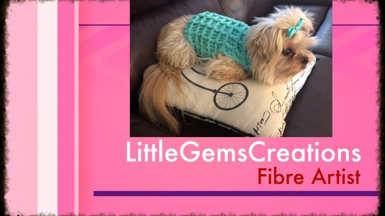 stitch dog sweater