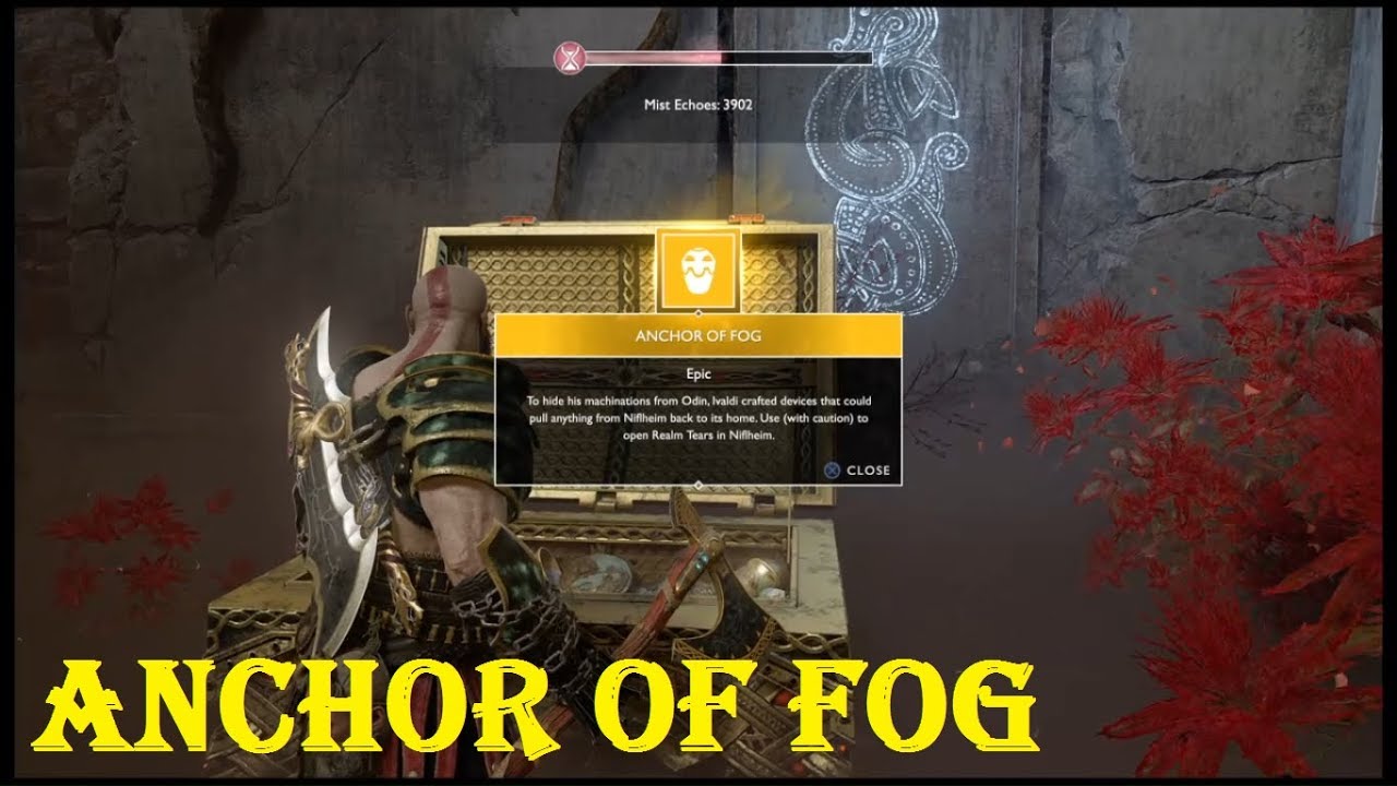God Of War 4 Anchor Of Fog God of War - Anchor of Fog Walkthrough - YouTube