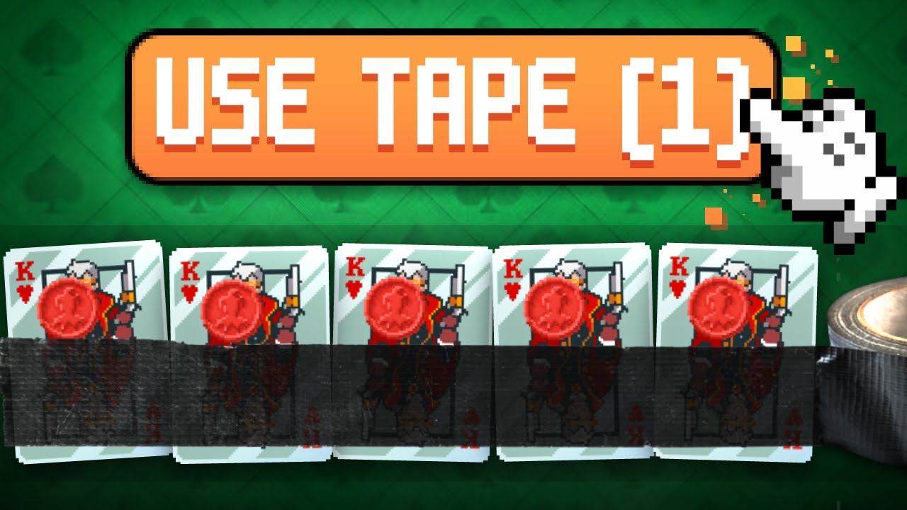 Balatro 1v1 But you can TAPE CARDS TOGETHER