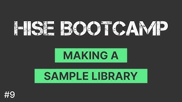 How to Make a Sample Library - Introduction | HISE Bootcamp Full Course