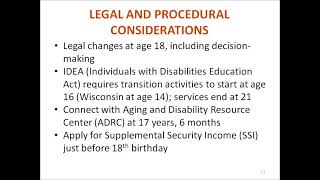 Session 1:2 Legal and Procedural