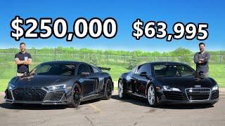 2023 Audi R8 GT vs The Cheapest Audi R8 You Can Buy