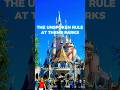 The Unspoken Rule Everyone Learns at Theme Parks