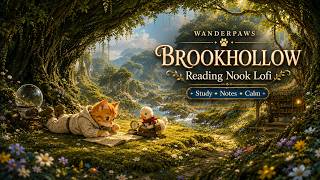 Brookhollow | Reading Nook Lofi for Study, Notes & Calm