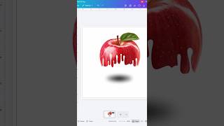 How to Create a Dripping Effect in Canva | Canva Tutorial #Shorts